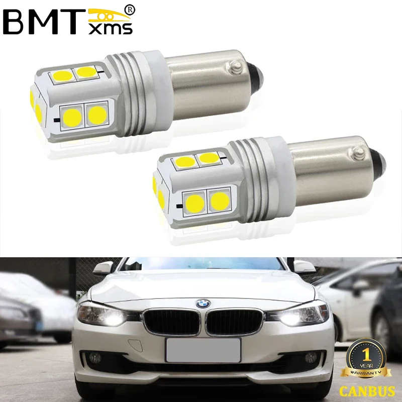 BMTxms  ȭƮ ĵ LED , BMW F20, F30, F31, F34, BAX9S, H6W, 10SMD , LED ̵ Ʈ,  ,   , 2x
